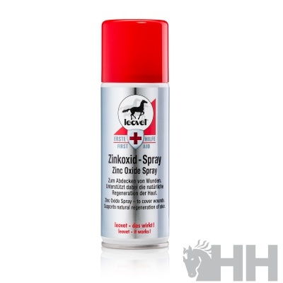 Spray de óxido de zinco Leovet com tampa vermelha