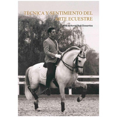 Homem montado a cavalo na capa de livro com título em espanhol.