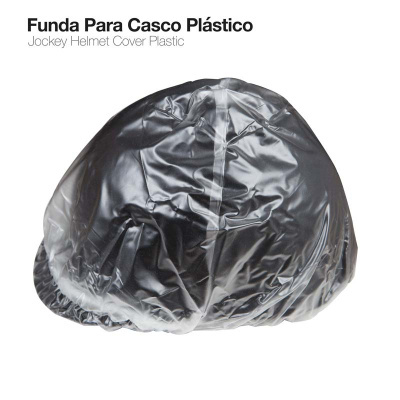Funda para capacete plástico transparente