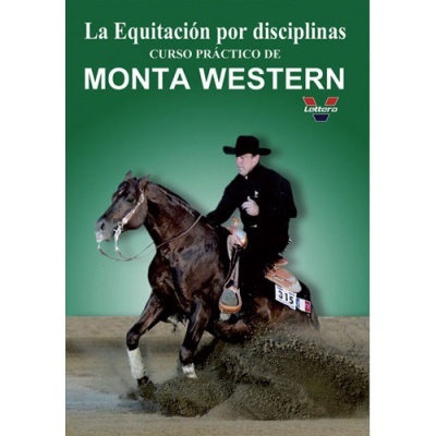 Capa de livro verde com cavaleiro western a cavalgar cavalo castanho e texto branco