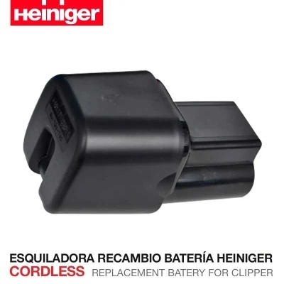 Bateria preta de substituição para máquina de tosquia Heiniger