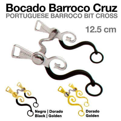 Bits metálicos barrocos preto e dourado com detalhes curvados e texto BITBANK