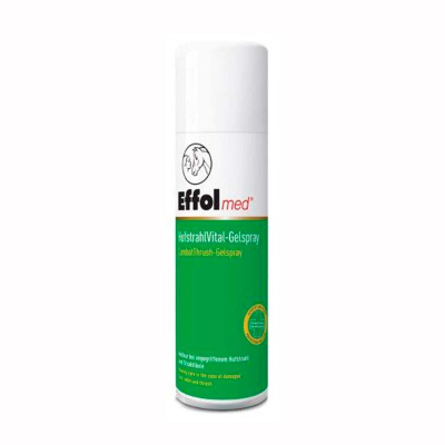 Frasco pulverizador Effol med Tufstrahl Vital-Gelspray para cavalos
