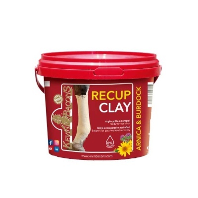 Balde vermelho de argila pronta a usar Recup Clay com Arnica & Burdock