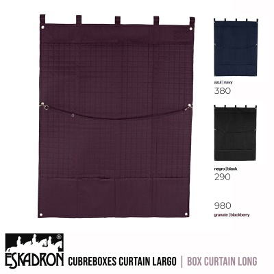 Cortina para boxes em tecido texturizado com várias cores