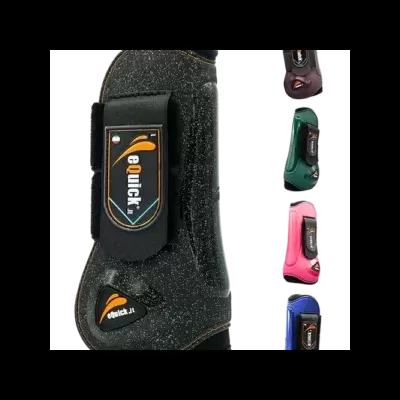 Botas eProtect para cavalo em várias cores com etiquetas eQuick Jr