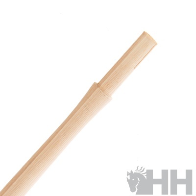 Cabo de madeira claro com peça destacável