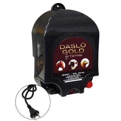 Dispositivo elétrico preto DASLÖ GOLD com cabo e ficha de plugue