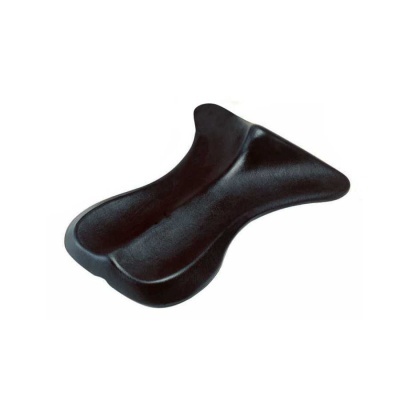 Suporte ergonómico para pulso em espuma preta
