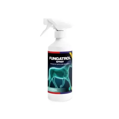 Frasco de spray Fungatrol para cuidado de pele e cascos de cavalos