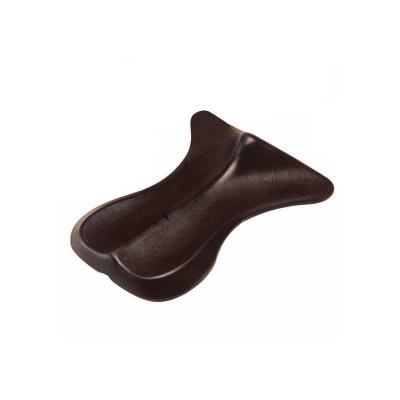 apoio de descanso para pescoço castanho escuro em espuma