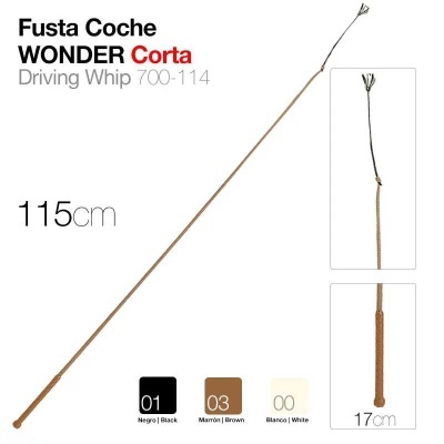 Fusta para condução automóvel WONDER Corta de 115 cm em várias cores