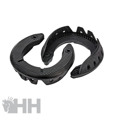 Conjunto de proteções para equitação HH pretas