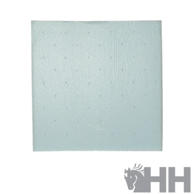 Azulejo quadrado branco com textura irregular e pequenas manchas