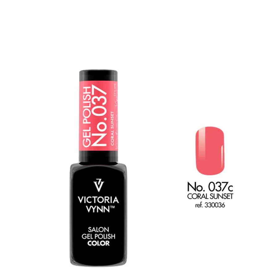 Frasco de verniz gel Victoria Vynn coral No. 037
