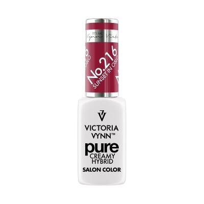 Frasco de verniz de unhas Victoria Vynn Pure Creamy Hybrid cor No.216