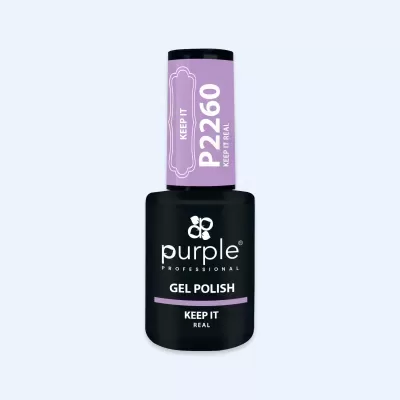 Frasco de verniz gel para unhas Purple Professional modelo KEEP IT P2260