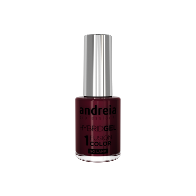 Frasco de verniz de unhas Andreia Professional cor bordô com tampa prateada
