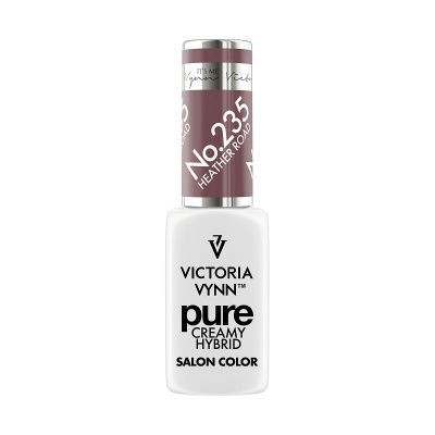 Verniz de unhas Victoria Vynn Pure Creamy Hybrid cor castanha Heather Road