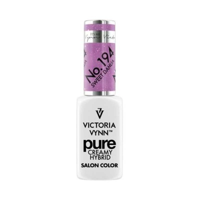 Verniz de unhas Victoria Vynn com tampa roxa e frasco branco