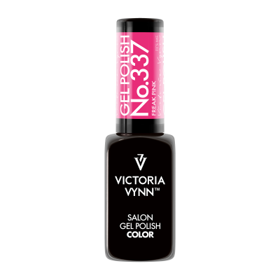 Frasco de verniz gel para unhas rosa Victoria Vynn
