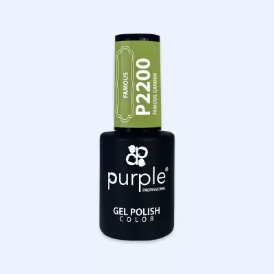 Frasco de verniz gel gel polish Purple P2200
