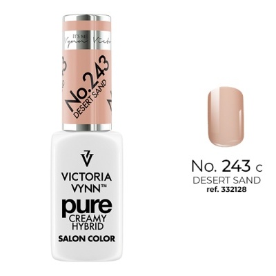 Verniz unhas Victoria Vynn Pure Creamy Hybrid cor Desert Sand No. 243