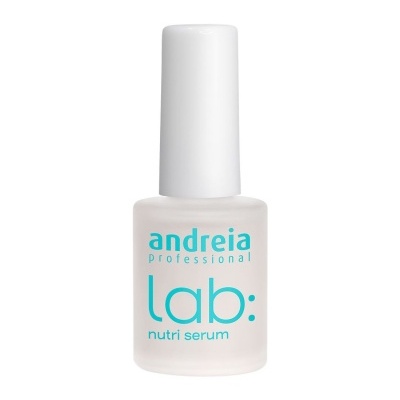 Frasco de serum para unhas da marca Andreia Professional com tampa branca