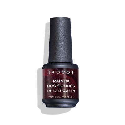 Frasco de verniz gel INOCOS Rainha dos Sonhos Dream Queen