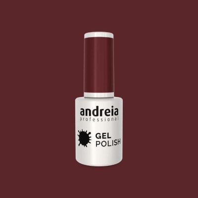 Frasco de verniz gel para unhas Andreia Professional com tampa castanha