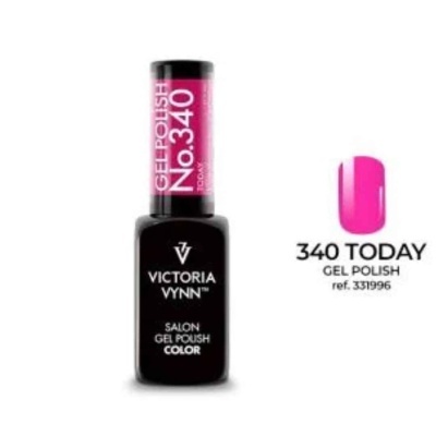 Frasco de verniz de gel rosa Victoria Vynn
