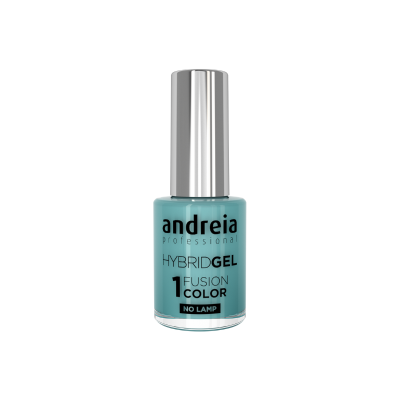 Frasco de verniz de unhas azul esverdeado Andreia Professional