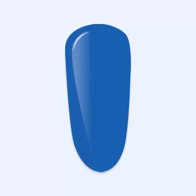 Unha postiça azul brilhante