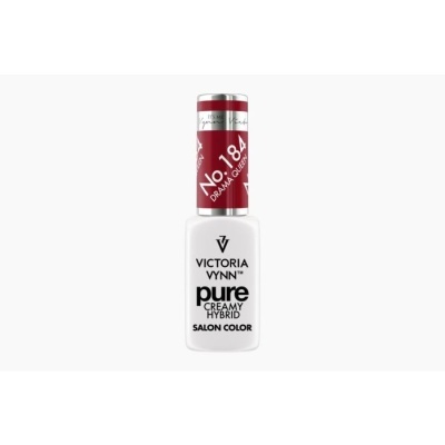 Frasco de verniz de unhas Victoria Vynn pure creamy hybrid salon color cor 184 Drama Queen