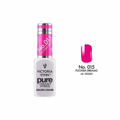 Verniz de unhas Victoria Vynn cor rosa fúcsia No. 015 Fuchsia Dreams