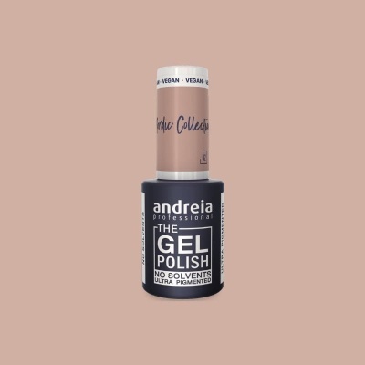 Frasco de verniz gel bege nude da Andreia Professional