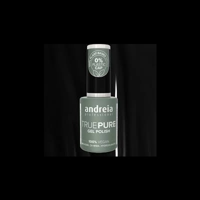 Frasco de verniz gel Andreia Professional True Pure com tampão rotulado 0% PLASTIC CAP