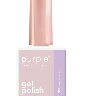 Frasco de verniz gel rosa lilás Purple Professional