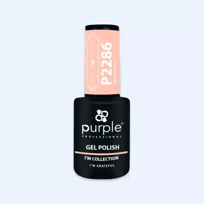 Esmalte de gel Purple Professional P2286 Im Grateful