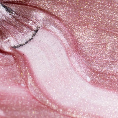 Textura cintilante rosa com detalhes dourados e linhas pretas