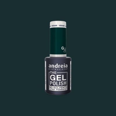 Verniz gel Andreia Professional com tampa verde e texto branco
