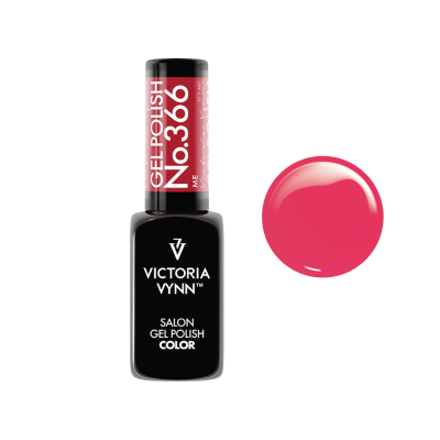 Esmalte de gel Victoria Vynn No. 366 cor rosa vibrante