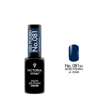 Esmalte em gel azul escuro Victoria Vynn número 081