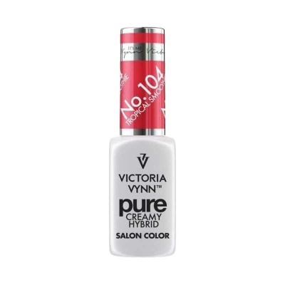 Frasco de verniz VICTORIA VYNN Pure Creamy Hybrid cor No. 104 Tropical Smoothie