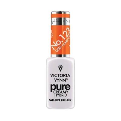 Frasco de verniz de unhas Victoria Vynn cor laranja Deep Marigold