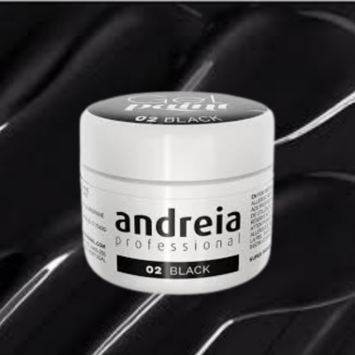 Frasco de produto cosmético Andreia Professional 02 Black