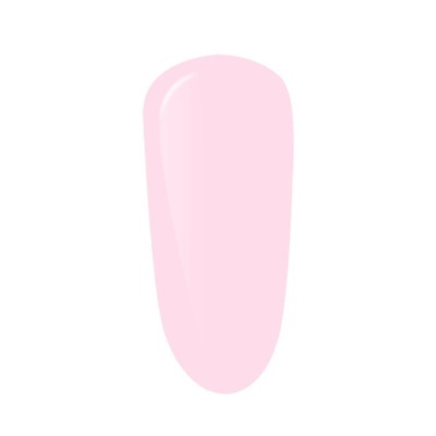 amostra de verniz de unha rosa clara brilhante