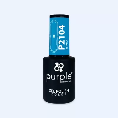 Verniz gel Purple Professional P2104 com tampa azul