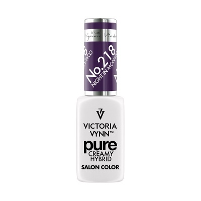 Frasco de verniz para unhas Victoria Vynn roxo No. 218 Night in Monaco