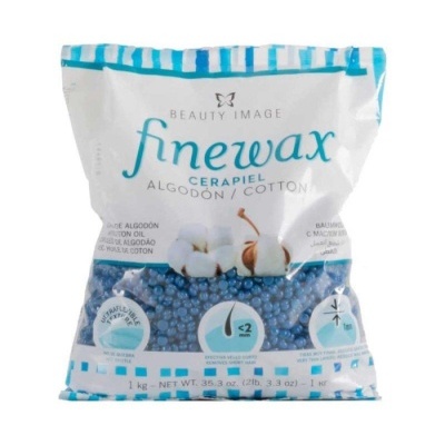 Pacote de cera em grânulos Finewax Cerapiel azul